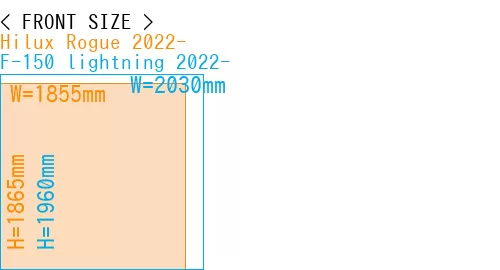 #Hilux Rogue 2022- + F-150 lightning 2022-